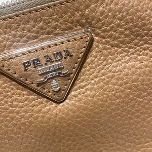 Authentic Prada Leather Wristlet